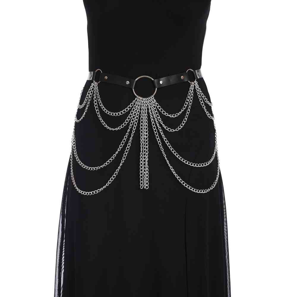 Banned - Eudora Chain Waist belt - Black